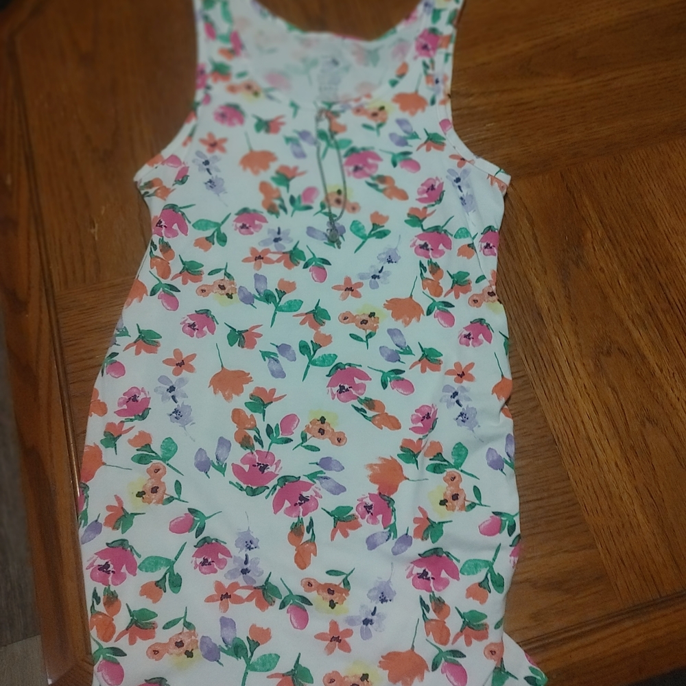 Floral Sleeveless Dress